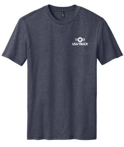 Logoed T-Shirt (Heathered Navy)