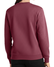 Everyday Fleece Crewneck (Heathered Cardinal)