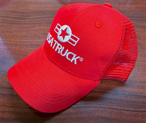 Mesh Back Hat (Red)