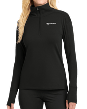 Women's Sport-Wick Flex Fleece Quarter Zip Pullover (Black)