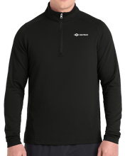 Men's Sport-Wick Flex Fleece Quarter Zip Pullover (Black)