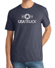 Distressed Logo T-Shirt (Heathered Navy)